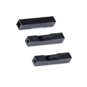 1p black housing duppont jumper head pin connector 2.54mm house 1 pin