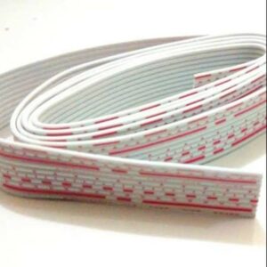 1cm 10p 1.27mm pitch color flat ribbon cable rainbow dupont wire for fc dupont connector