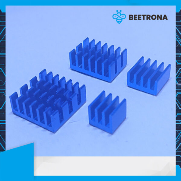 raspberry pi 4 heatsink aluminium 4pcs