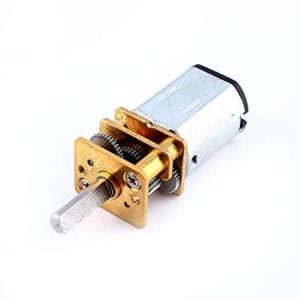 50rpm mini metal gear motor dc ga12 n20 gearbox 6v diy arduino robotic