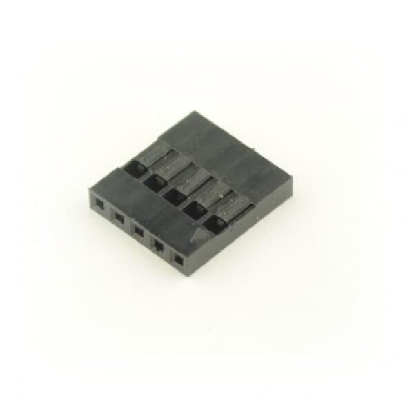 5p black housing duppont jumper head pin connector 2.54mm house 5 pin