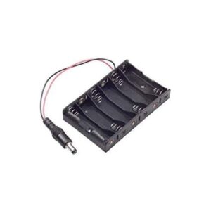 6x aa battery holder baterai case batere box kotak batre dengan kabel
