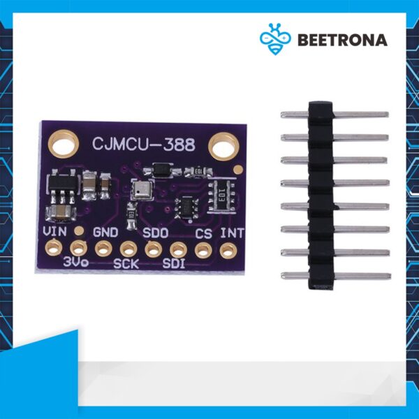 bmp388 sensor barometer tekanan 24 bit arduino module