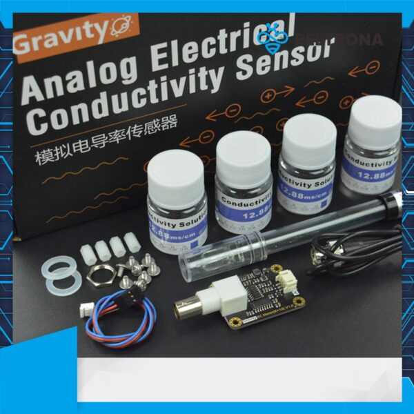 analog electrical conductivity sensor ec meter k=10 dfrobot gravity