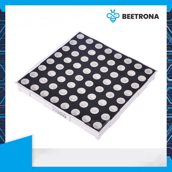 8x8 dot matrix led display red common anode 16pin 60mmx60mm