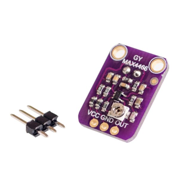gy max4466 microphone audio sensor suara penguatan bisa diatur adjust