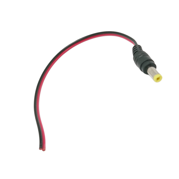 kabel jack dc cowok / male buntung 24.5cm