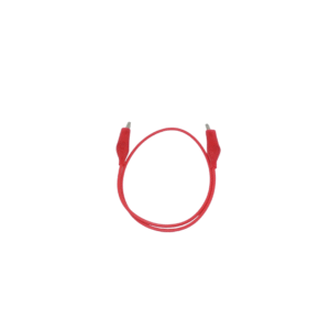 kabel klip buaya crocodile alligator clip 25mm 50cm cable length black and red