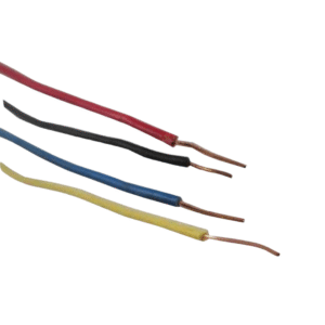 kabel tunggal tembaga pejal 0.3mm pvc merah