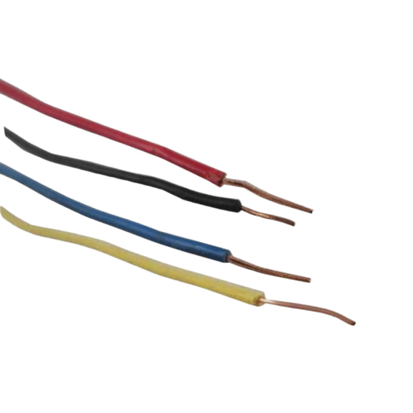 kabel tunggal tembaga pejal 0.3mm pvc merah