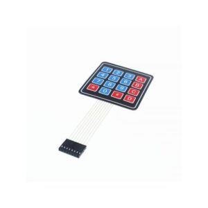 keypad 4x4 matrix array keyboard 16 key membrane switch