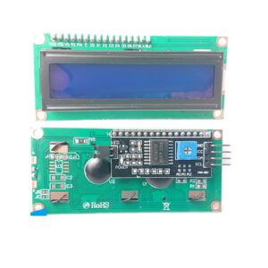 lcd 16x2 1602 blue dengan i2c module arduino