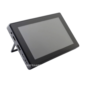 lcd 7inch capacitive touch screen with case 1024x600 hdmi ips waveshare