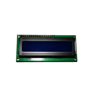 lcd display 1602 background blue biru tulisan putih 16x2 karakter