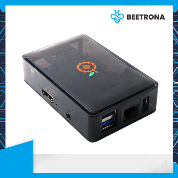 orange pi 3 lts case box casing black hitam