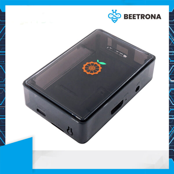 orange pi 3 lts case box casing black hitam