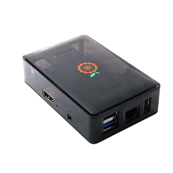orange pi 3 lts case box casing black hitam