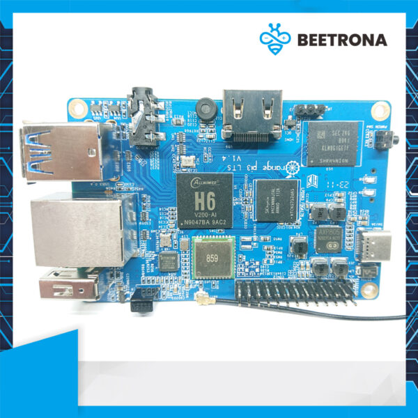 orange pi 3 lts h6 2gb ram 8gb emmc flash