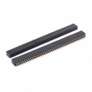 pin header female double row 2x40 pin 2.54mm 2*40