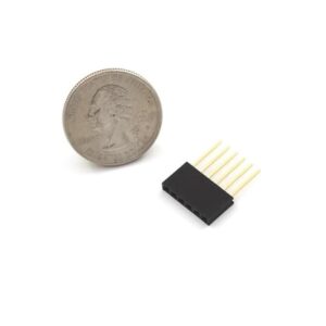 pin header female stackable 1x6 6pin