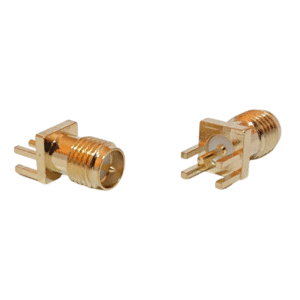 rp sma female konektor lurus pcb soket antenna