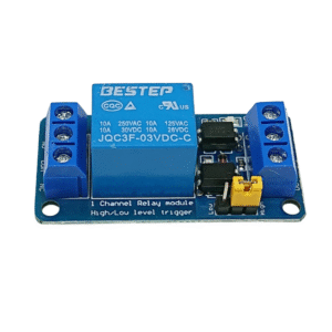 relay module 1 channel 3v 3.3v dual input high low trigger with optocoupler