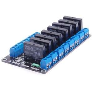 ssr solid state relay module 8 channel 5v dc untuk arduino