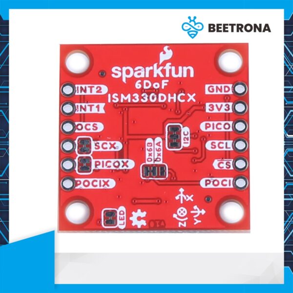 sparkfun 6dof imu ism330dhcx gyroscope accelerometer sensor module