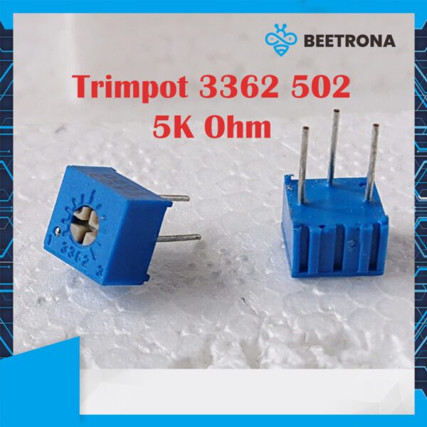 Trimpot Trimmer 3362 VR Adustjable Resistor - tokobeetrona.com