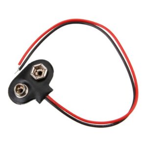 tutup kancing baterai 9v klip batre kabel konektor battery clip t type