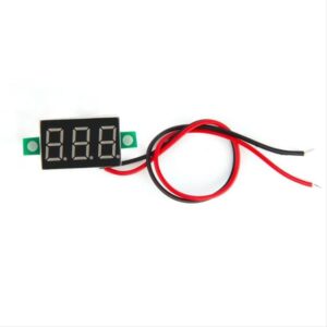voltmeter digital 0.36" dc 2.5v 32v digital volt meter 0.36 inch (red, blue, green)