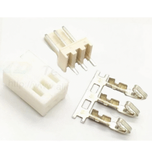 white housing kf2510 connector 2.54mm pitch 2p pin header + housing + crimp
