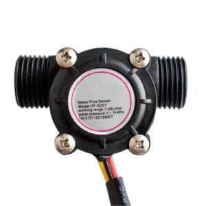 yf s201 water flow sensor aliran air hall 1/2" 1 30l / min 2.0mpa