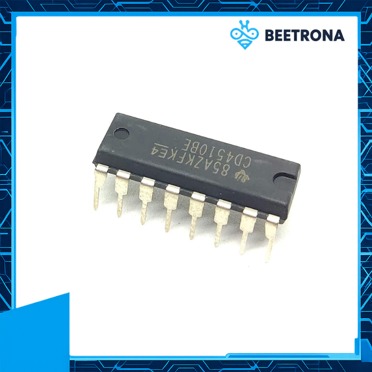 ic cd4510be dip 16 cd 4510 bcd ic cd4510be dip 16 cd 4510 bcd