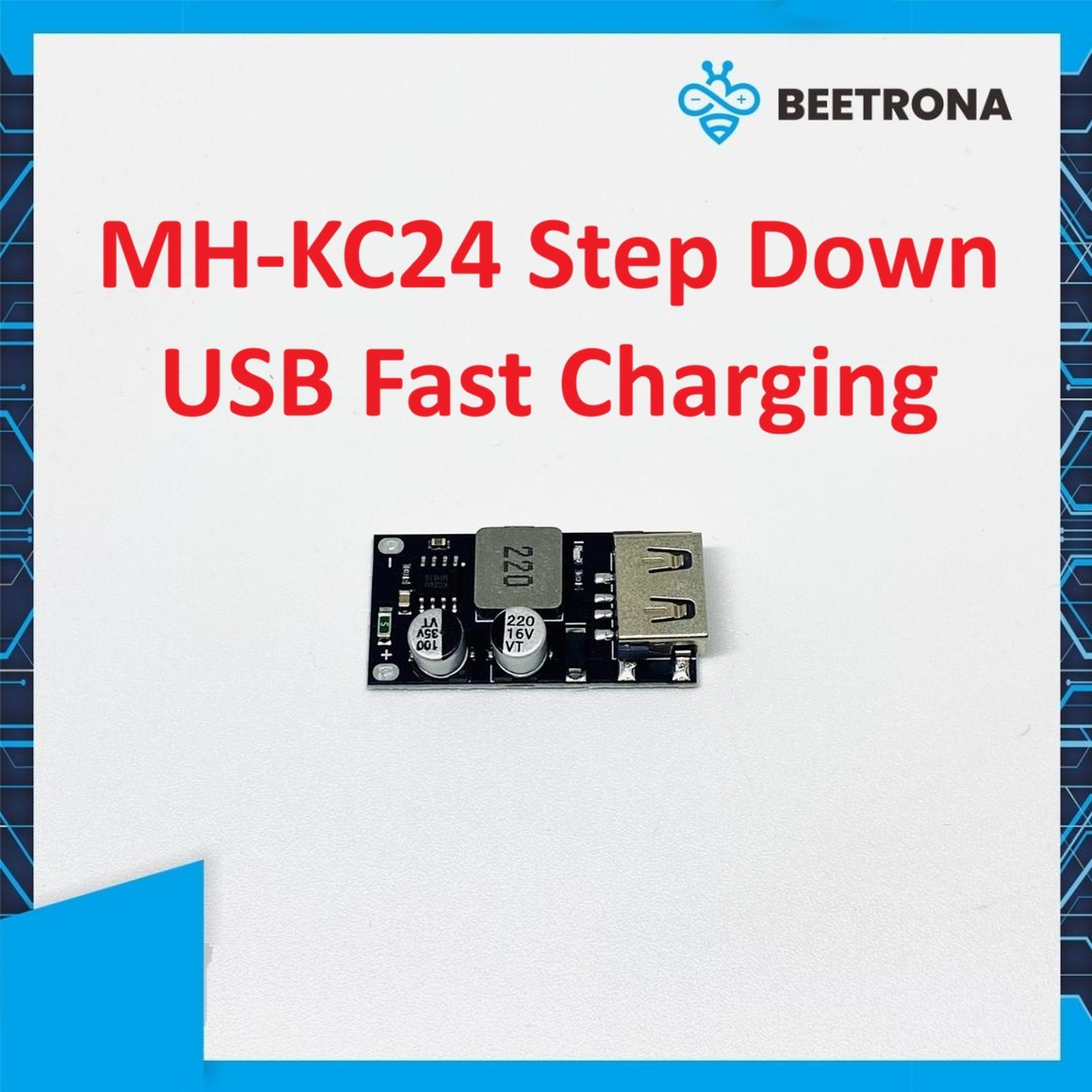 mh kc24 step down dc 5v fixed output usb fast charging module mh kc24 step down dc 5v fixed output usb fast charging module